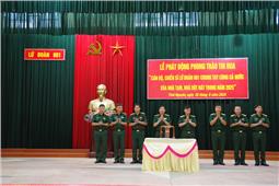 Lữ đoàn Thông tin 601 phát động phong trào  thi đua “Cán bộ, chiến sĩ Lữ đoàn chung tay xóa nhà tạm, nhà dột nát trên phạm vi cả nước trong năm 2025”